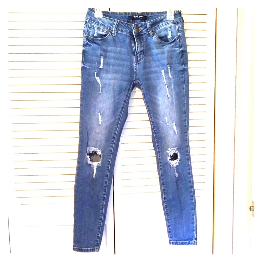 Stone washed jeans